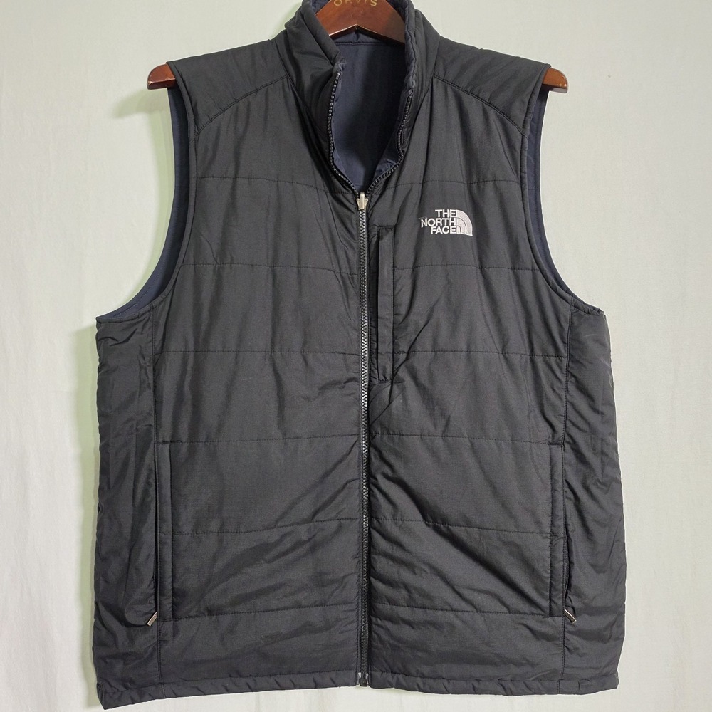 The North Face Korea Reversible Vest Mens L DuPont ComfortMax Insulated Gilet